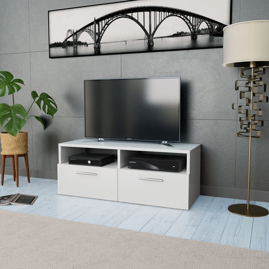 Tv Stand Engineered Wood 37.4&quot;X3.8&quot;X4.2&quot;