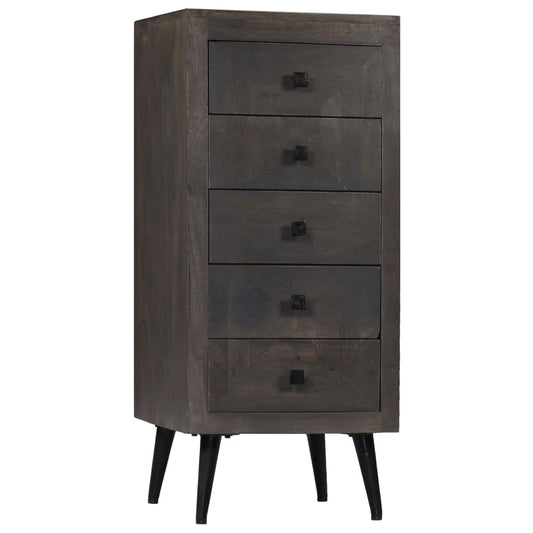 Sideboard Solid Mango Wood 15.7&quot;X15.7&quot;X35.8&quot;