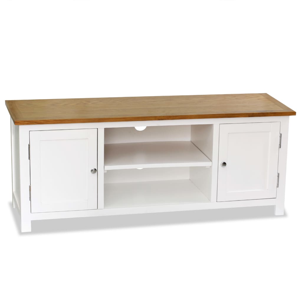 Tv Stand Solid Oak Wood
