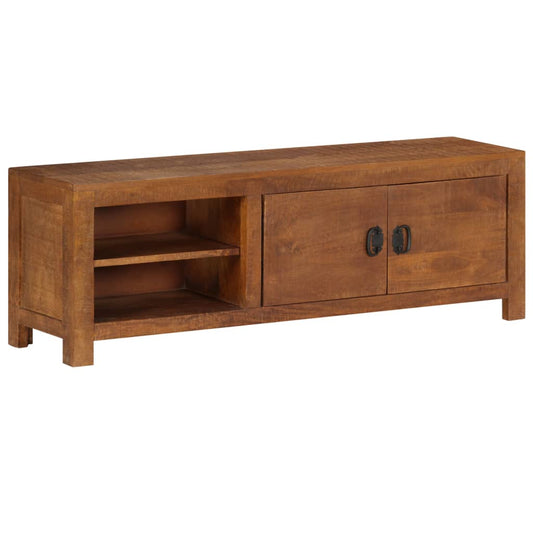 Tv Stand 47.2&quot;X11.8&quot;X15.7&quot; Solid Wood Mango