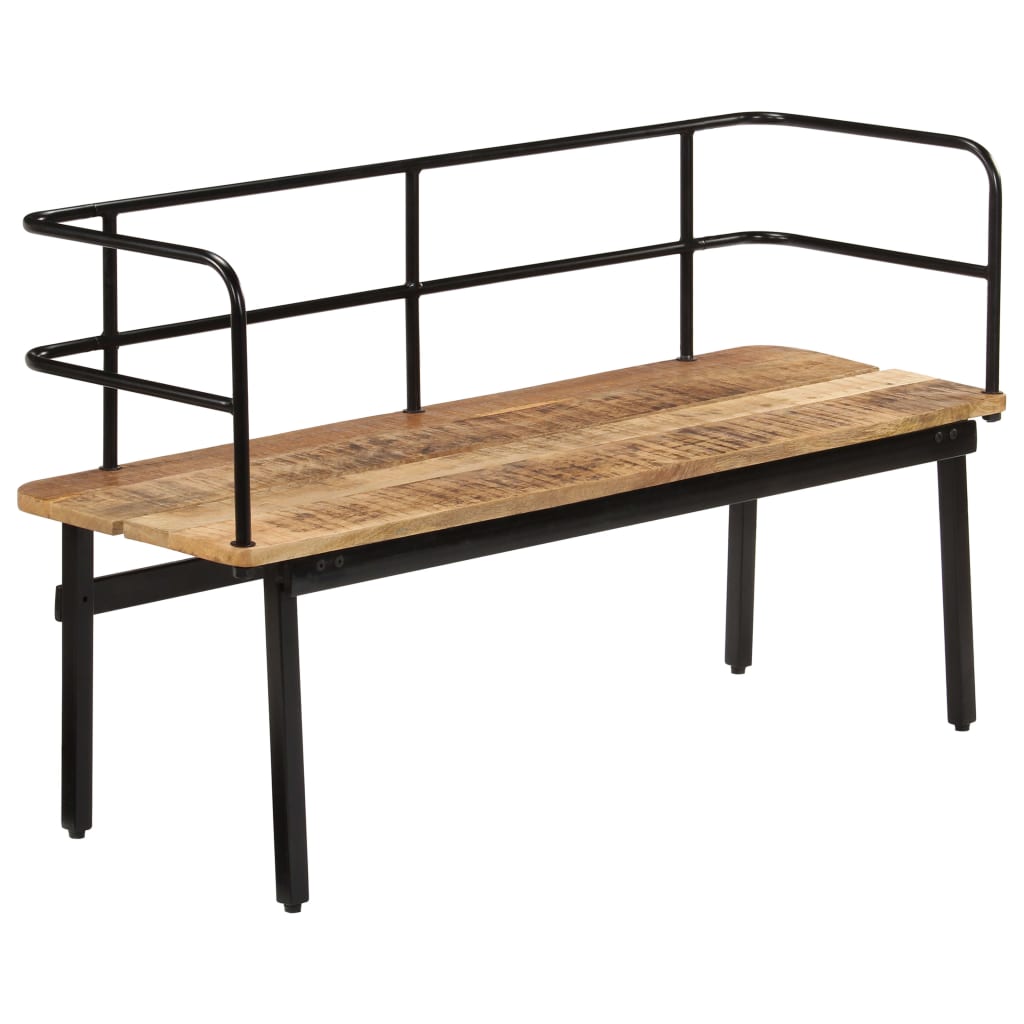 Bench 47.2&quot;X15.7&quot;X27.6&quot; Solid Mango Wood