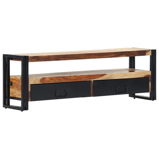 Tv Stand 47.2&quot;X11.8&quot;X15.7&quot; Solid Wood Sheesham