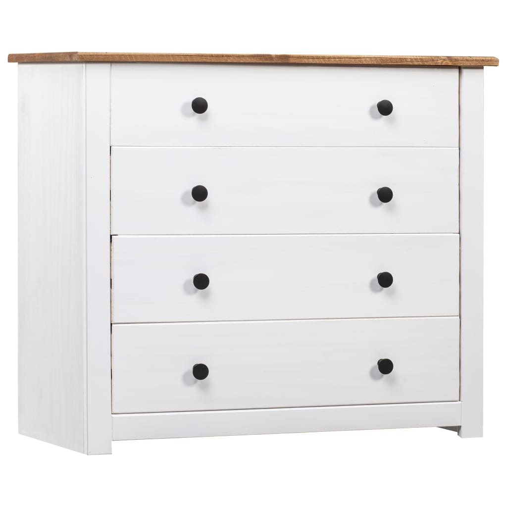 Side Cabinet 3.5&quot;X5.7&quot;X28.7&quot; Pine Panama Range