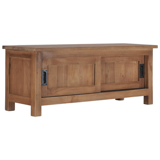 Tv Stand 35.4&quot;X11.8&quot;X13.8&quot; Solid Wood Teak