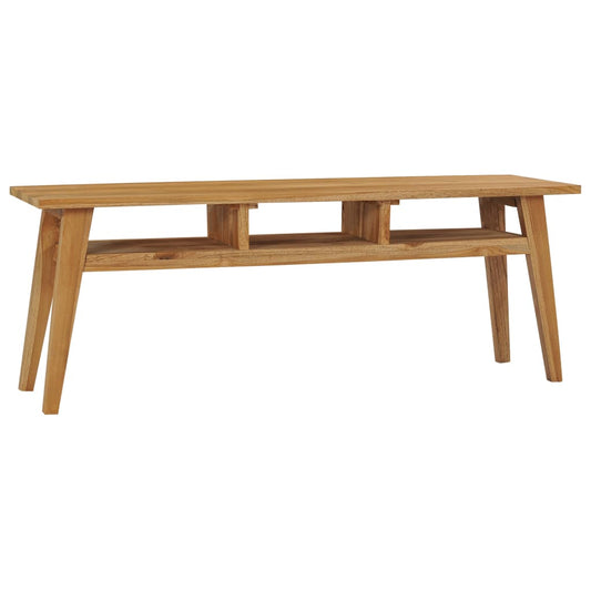 Tv Stand 47.2&quot;X13.8&quot;X17.7&quot; Solid Wood Teak