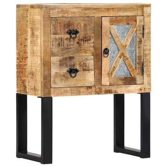 Sideboard 23.6&quot;X11.8&quot;X29.9&quot; Solid Mango Wood