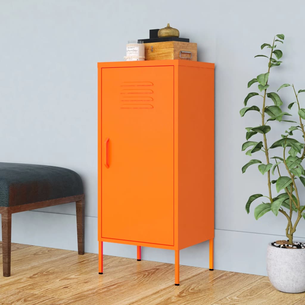 Storage Cabinet 6.7&quot;X3.8&quot;X40&quot; Steel