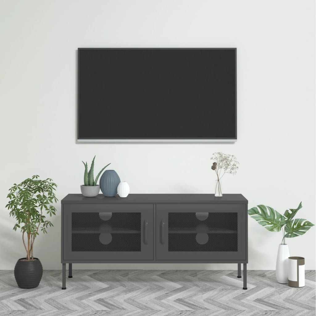 Tv Stand 4.3&quot;X3.8&quot;X9.7&quot; Steel
