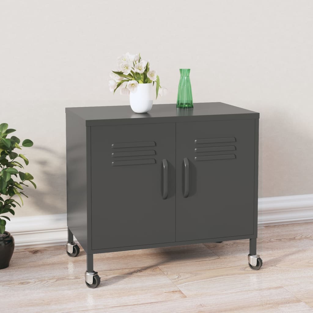 Storage Cabinet 23.6&quot;X3.8&quot;X22&quot; Steel