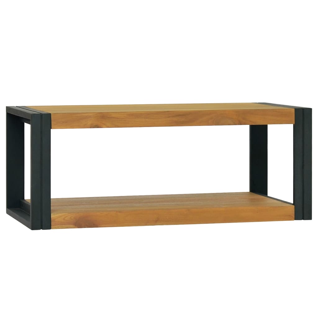 Wall-Mounted Bathroom Cabinet Solid Wood Teak
