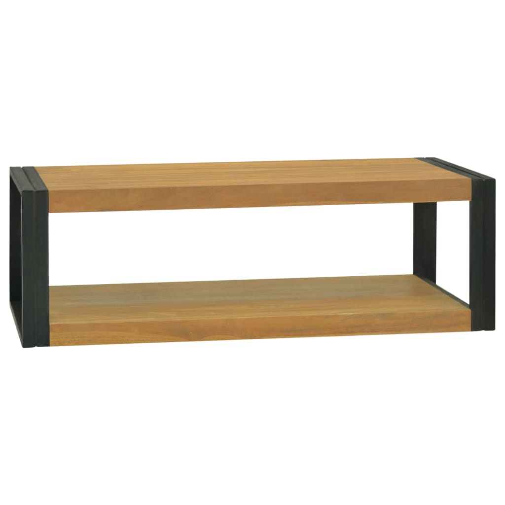 Wall-Mounted Bathroom Cabinet Solid Wood Teak