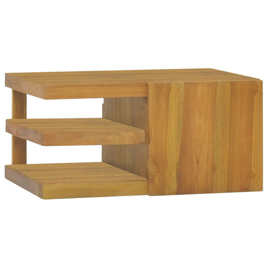 Wall-Mounted Bathroom Cabinet Solid Wood Teak