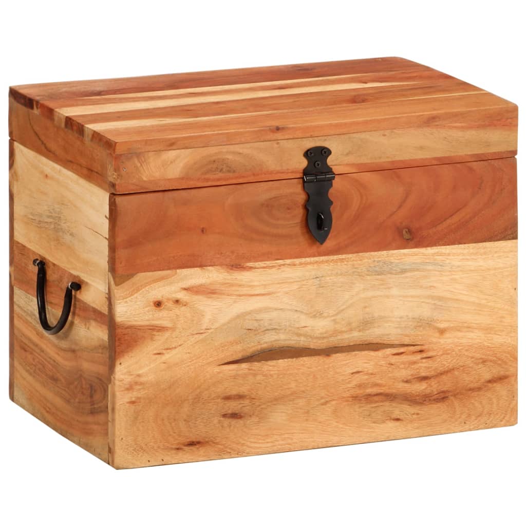 Reclaimed Storage Box Solid Wood
