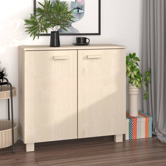 Sideboard Hamar 33.5&quot;X3.8&quot;X3.5&quot; Solid Wood Pine