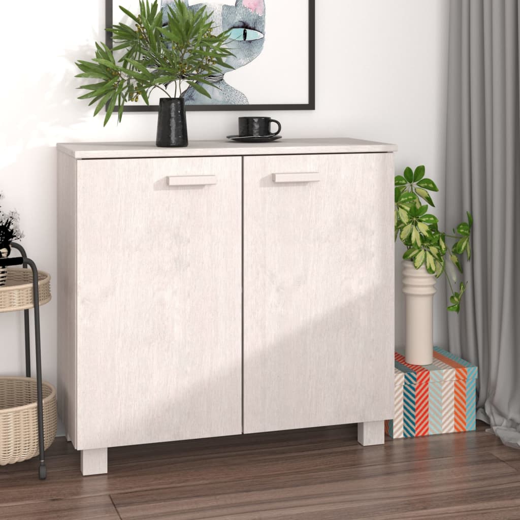 Sideboard Hamar 33.5&quot;X3.8&quot;X3.5&quot; Solid Wood Pine