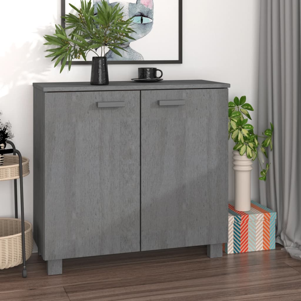 Sideboard Hamar 33.5&quot;X3.8&quot;X3.5&quot; Solid Wood Pine