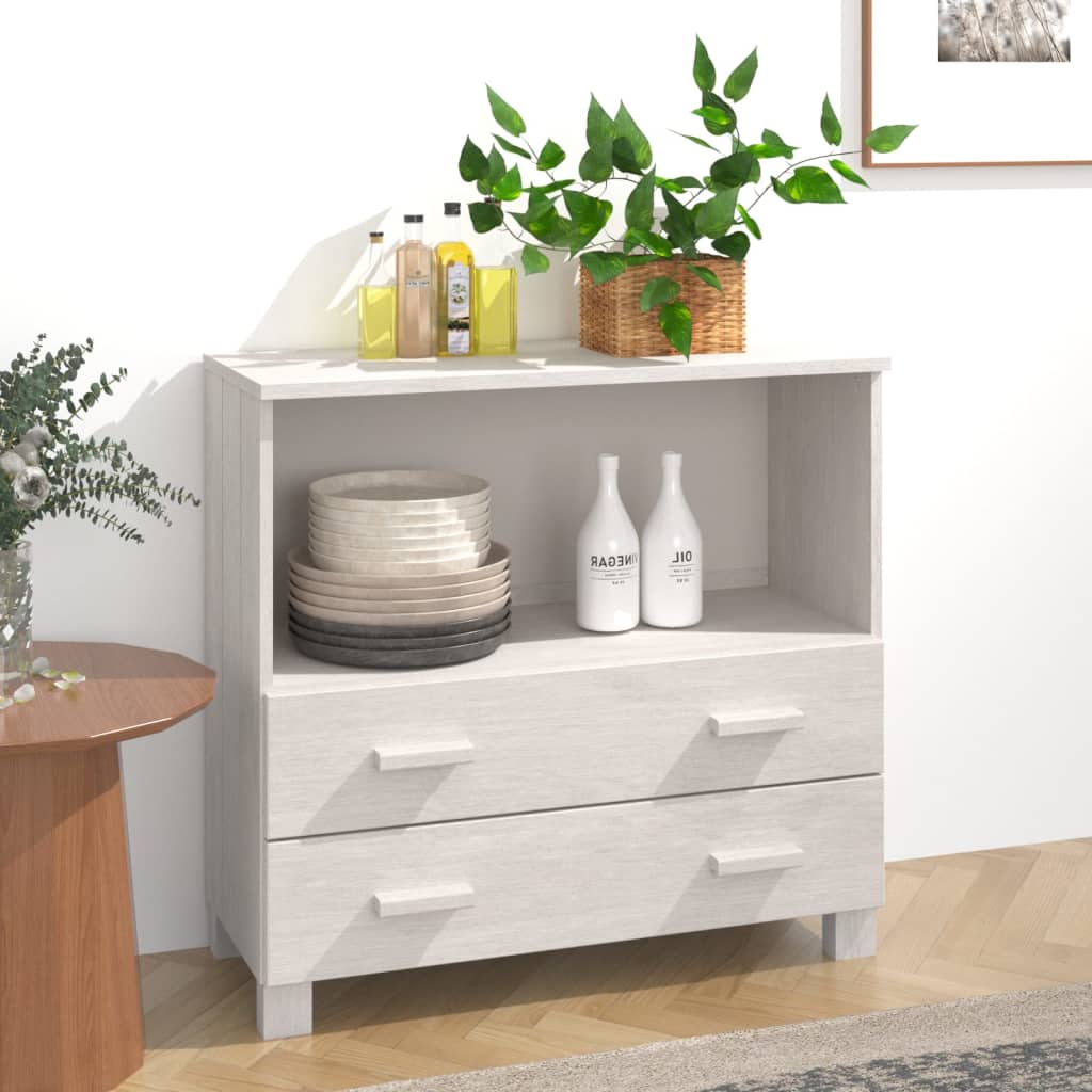 Sideboard Hamar 33.5&quot;X3.8&quot;X3.5&quot; Solid Wood Pine
