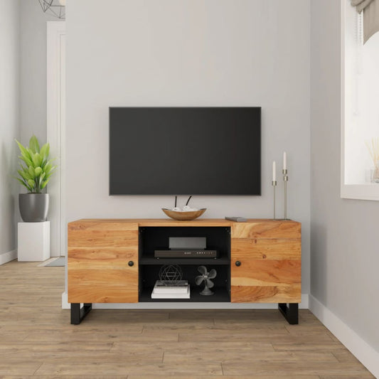 Tv Stand 4.3&quot;X3&quot;X8.&quot; Solid Wood Acacia