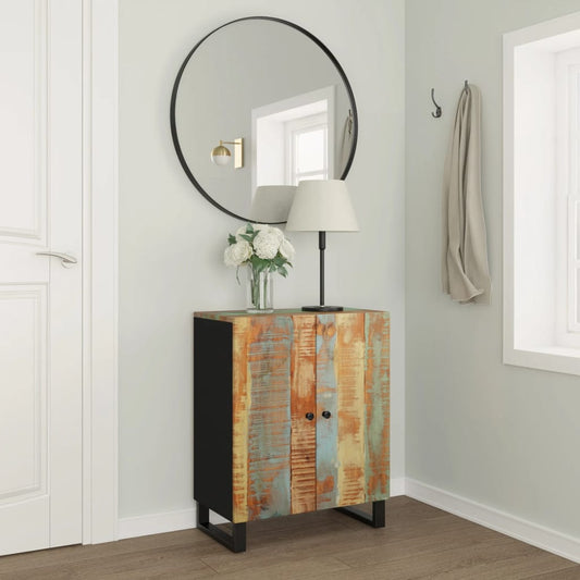 Sideboard 23.6&quot;X3&quot;X29.5&quot; Solid Wood Reclaimed