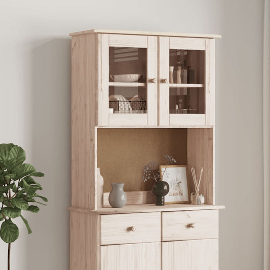 Dresser Top Alta 30.3&quot;X.8&quot;X36.2&quot; Solid Wood Pine