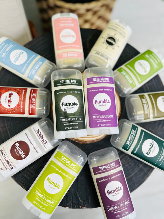 Aluminum Free Deodorant- Multiple Scents!