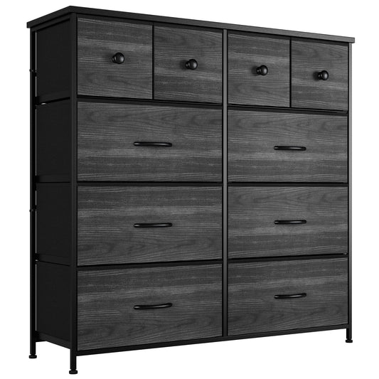 Dresser for Bedroom with 10 Drawers, Storage Drawer Organizer, Tall Chest of Drawers