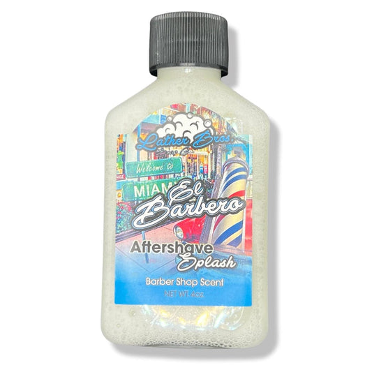 El Barbero Aftershave Splash - by Lather Bros (Pre-Owned)