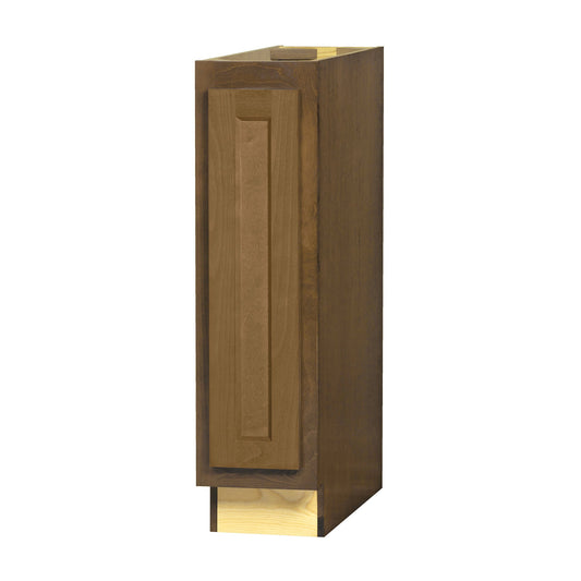 Tray Cabinet - Warmwood Shaker - 9 Inch W x 34.5 Inch H x 24 Inch D