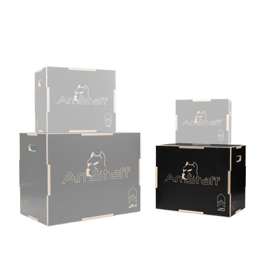 AmStaff Fitness 3-in-1 Non-Slip Wood Plyometric Box