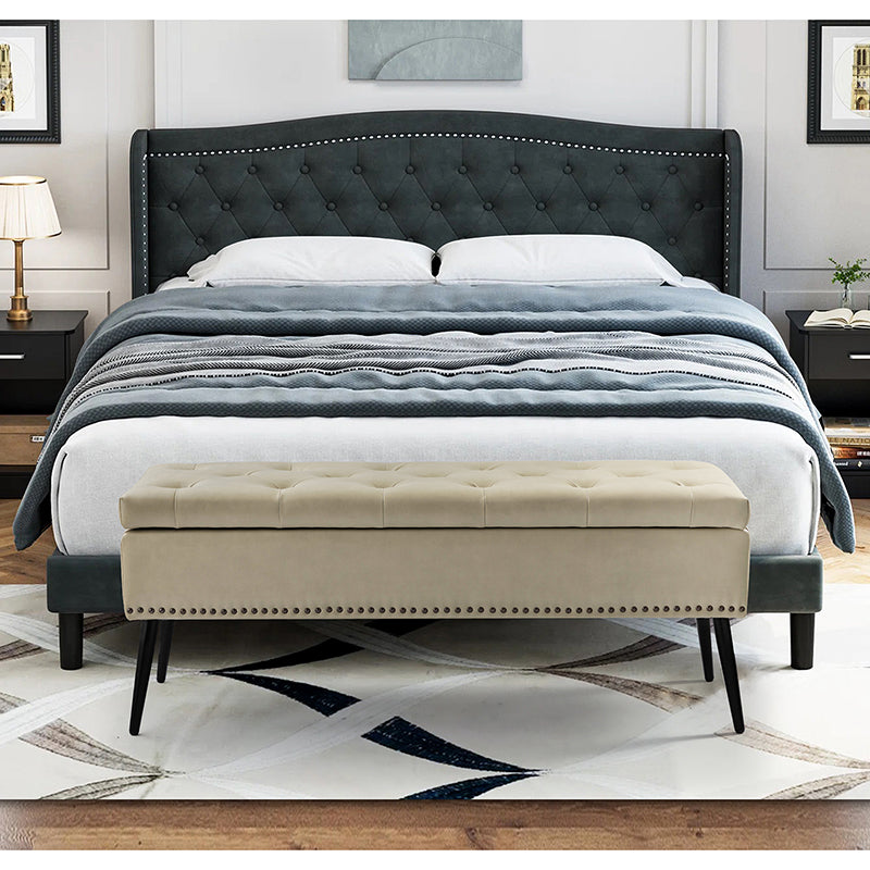 Arnold Upholstered Flip Top Storage Bench