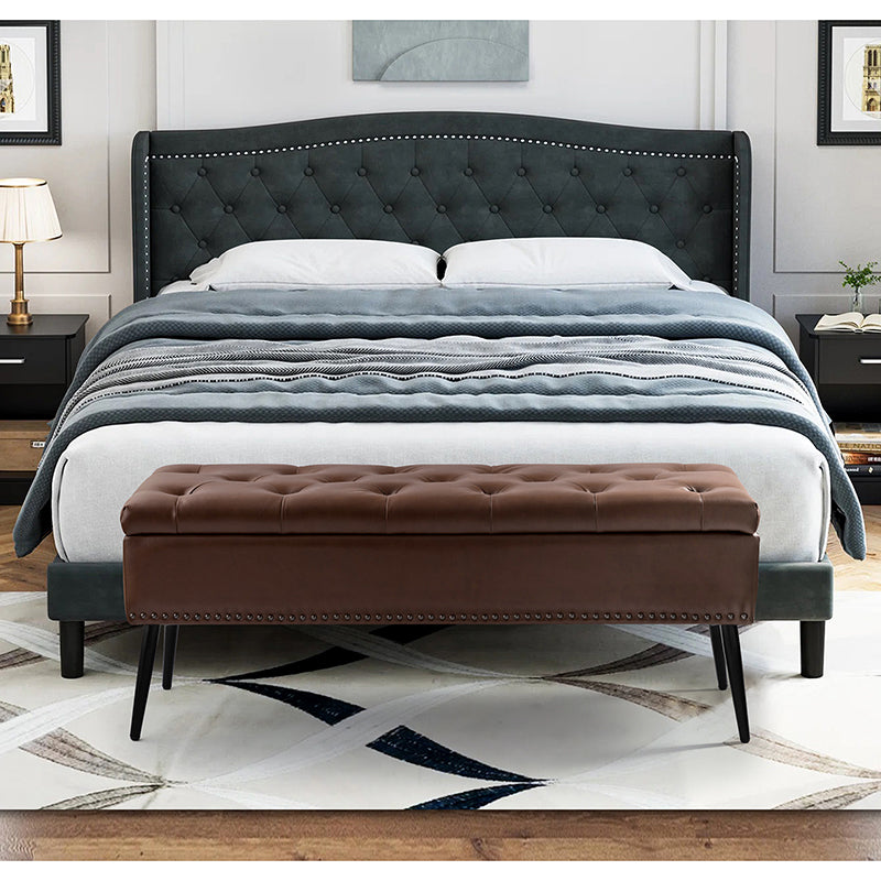 Arnold Upholstered Flip Top Storage Bench