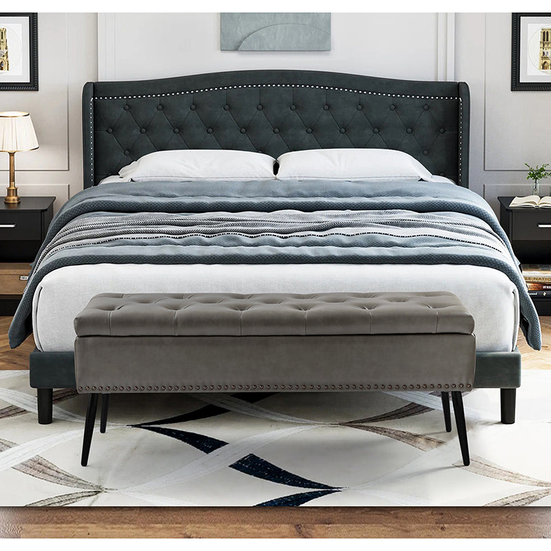 Arnold Upholstered Flip Top Storage Bench