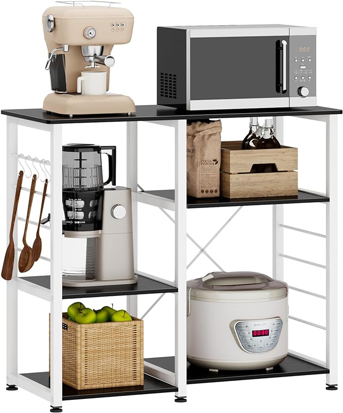 Kitchen Standing Baker's Rack, Utility Microwave Oven Stand, Multi-Layers Kitchen