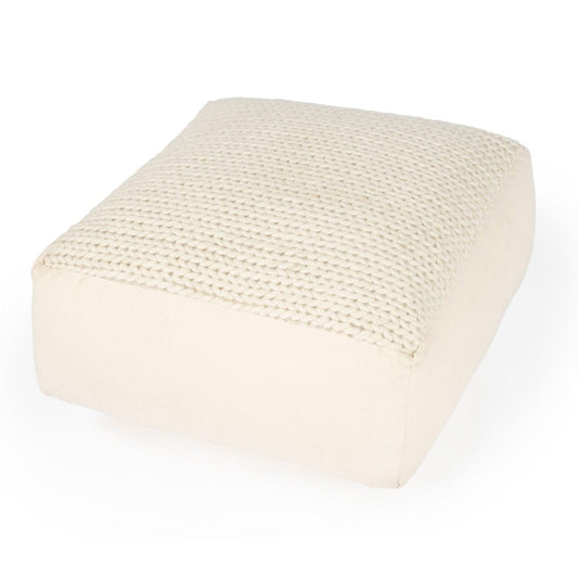 Butler Fernandos Wooven Pouffe
