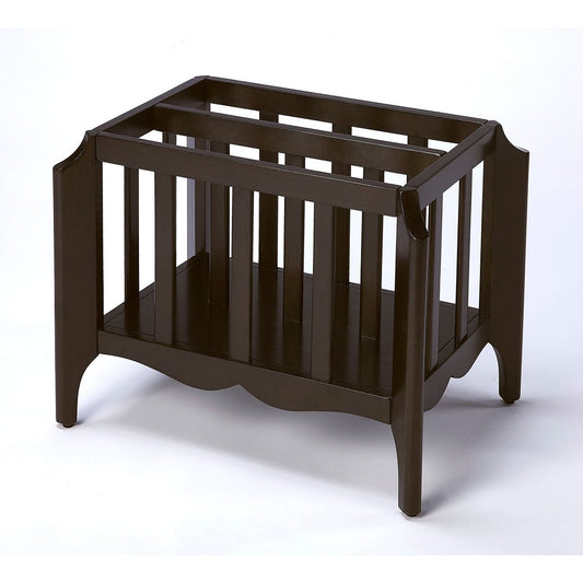 Butler Wilshire Chocolate Magazine Basket