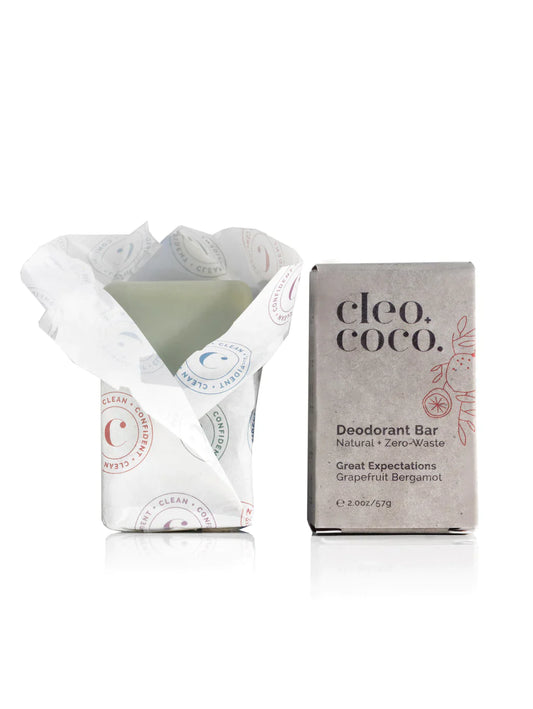 ZERO-WASTE DEODORANT BAR Great Expectations Grapefruit Bergamot