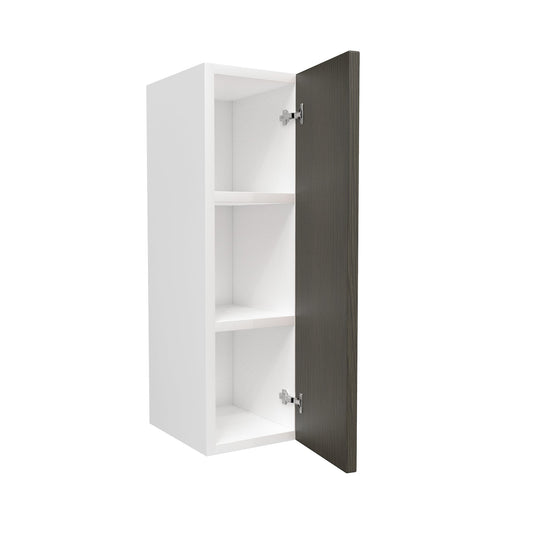 Matrix Greystone - Single Door Wall Cabinet | 9"W x 30"H x 12"D