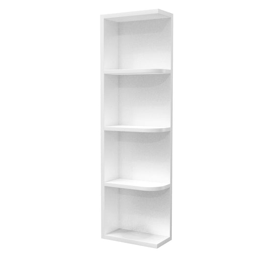 Matrix Greystone - Knick Knack Wall Cabinet | 6"W x 42"H x 12"D