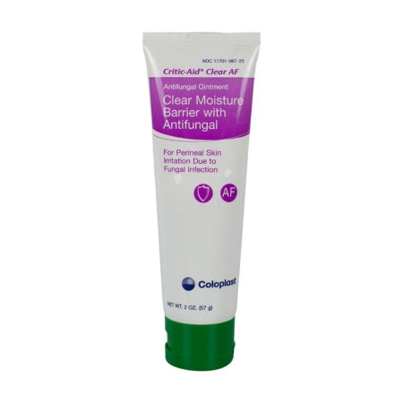 Antifungal Ointment - Coloplast Critic-Aid Clear AF 2% Strength Ointment 2 oz. Tube