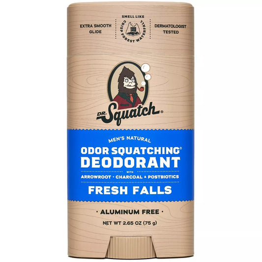 Dr. Squatch Deodorant Stick, Fresh Falls