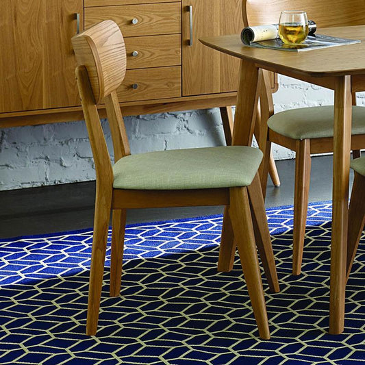 Homelegance Anika Side Chair in Light Ash