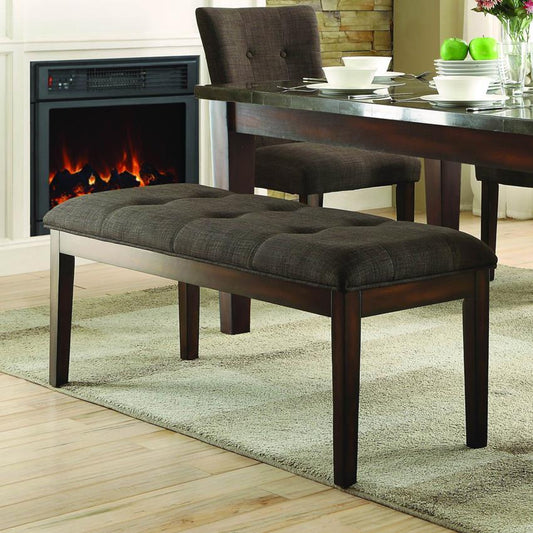 Homelegance Dorritt 49 Inch Bench in Cherry