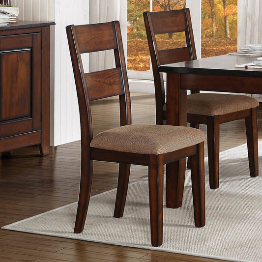 Homelegance Gallatin Side Chair in Warm Cherry
