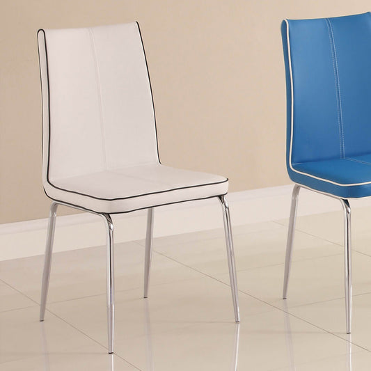 Homelegance Goran Side Chair in White