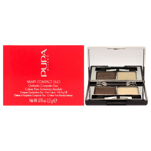 Vamp! Compact Duo Eyeshadow - 008 Cream Taupe