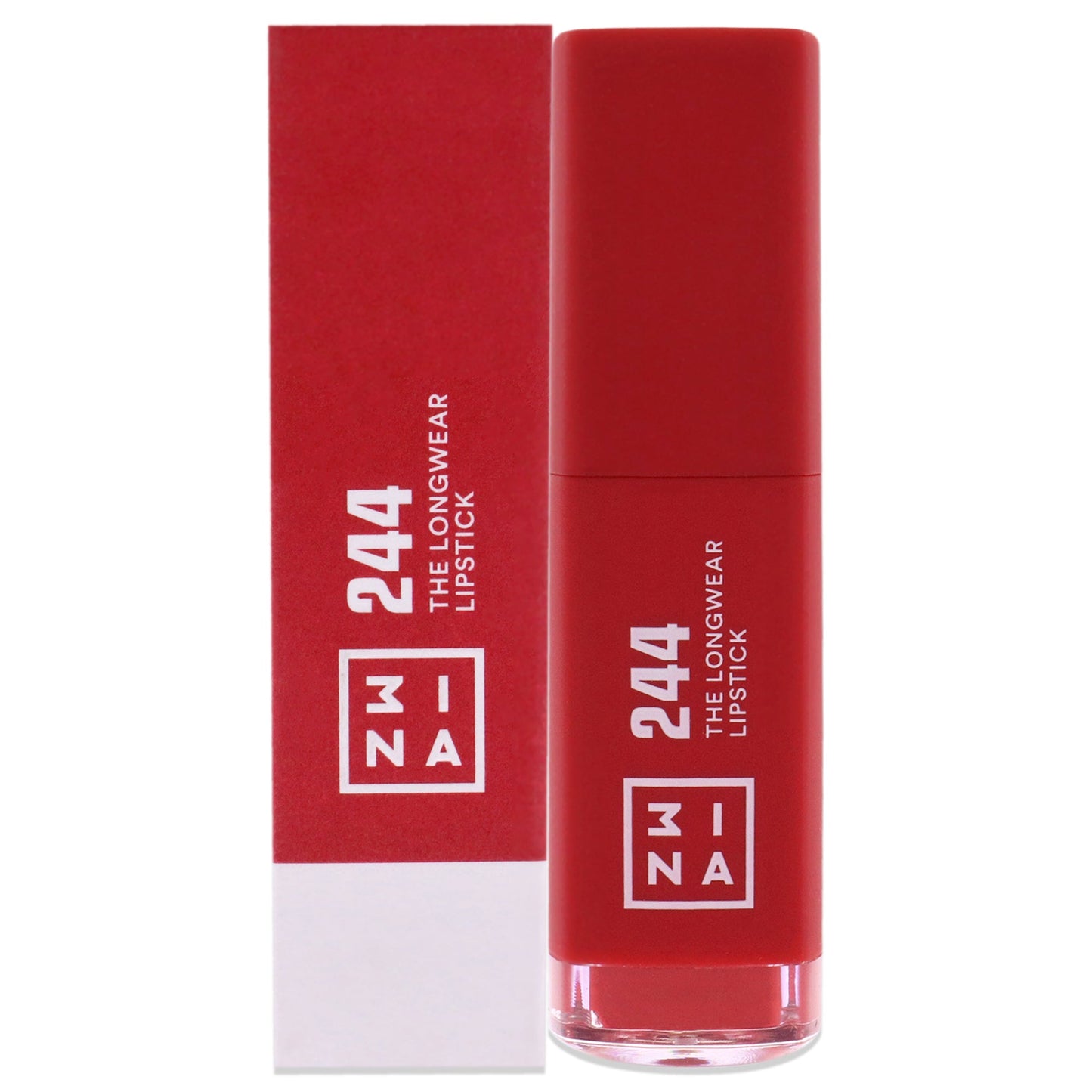 The Longwear Lipstick - 244 Red by 3Ina for Women - 0.20 oz Lipstick