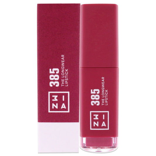 The Longwear Lipstick - 385 Burgundy by 3Ina for Women - 0.20 oz Lipstick