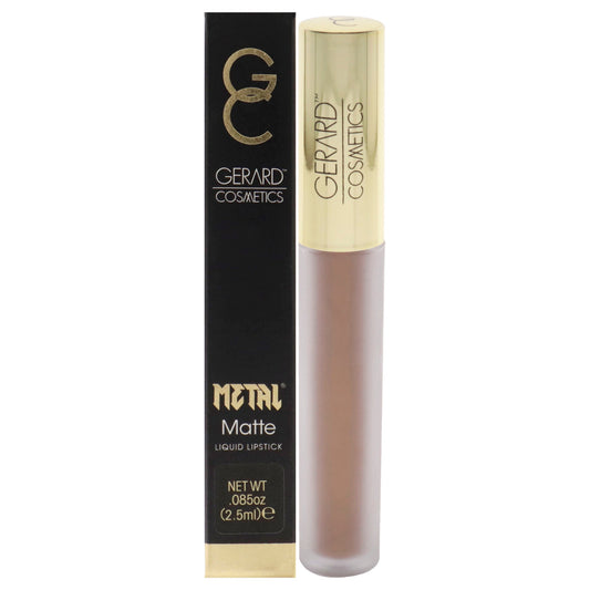 Hydra Metal Matte Liquid Lipstick - Double Shot by Gerard Cosmetic for Women - 0.085 oz Lipstick