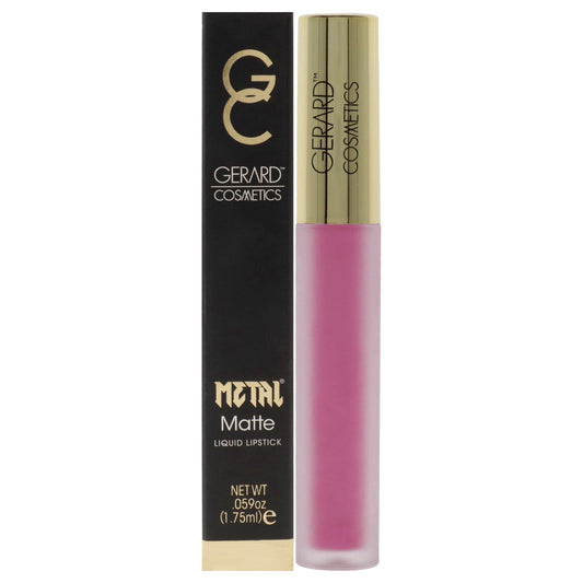 Hydra Metal Matte Liquid Lipstick - Wheres Ken? by Gerard Cosmetic for Women - 0.085 oz Lipstick