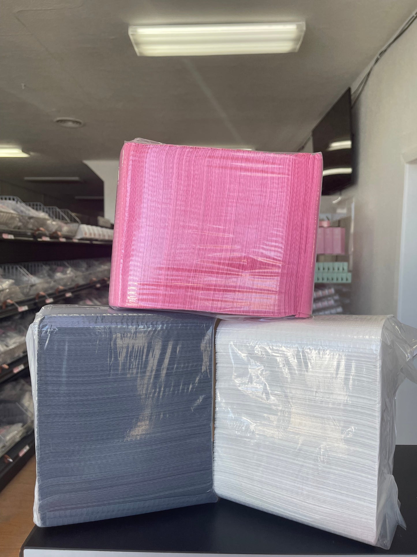 125pcs Nail Table Cover Mats